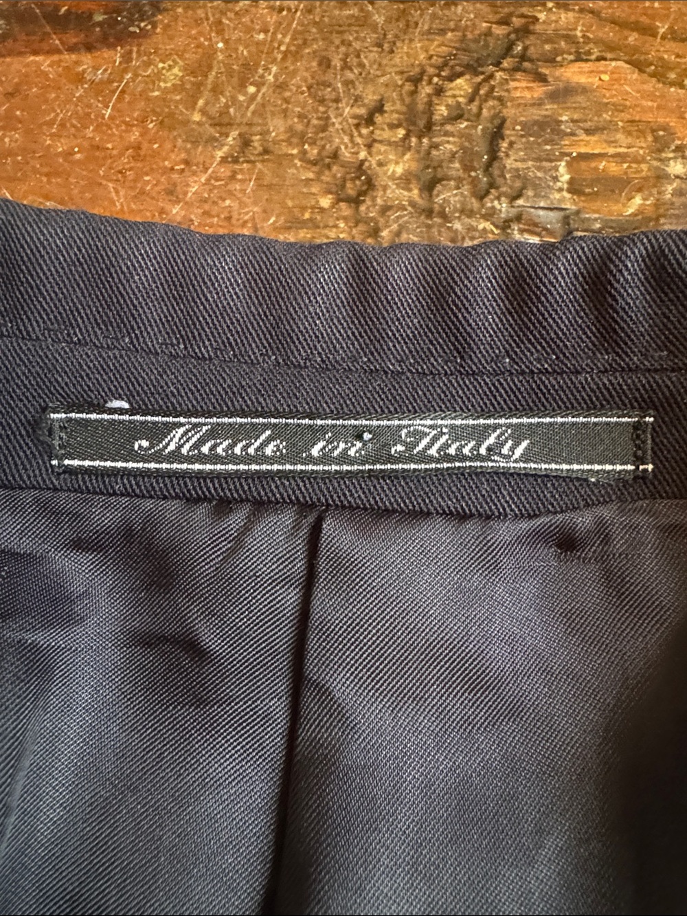 VTG Fendi Navy Blue Single-Breasted Blazer 3 Button Blazer 54R EU/44R US - Picture 4 of 15